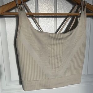 Smartwool Beige Ribbed Top